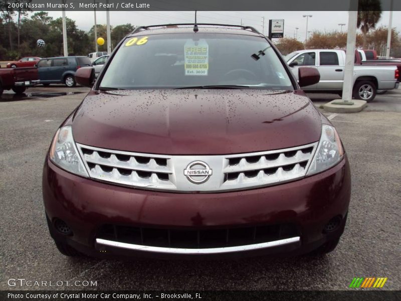 Merlot Pearl / Cafe Latte 2006 Nissan Murano S