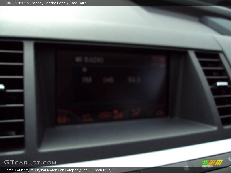Merlot Pearl / Cafe Latte 2006 Nissan Murano S