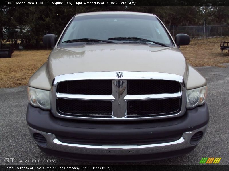 Light Almond Pearl / Dark Slate Gray 2002 Dodge Ram 1500 ST Regular Cab