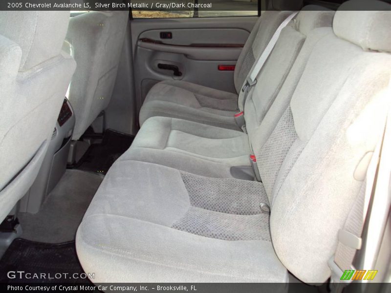 Silver Birch Metallic / Gray/Dark Charcoal 2005 Chevrolet Avalanche LS