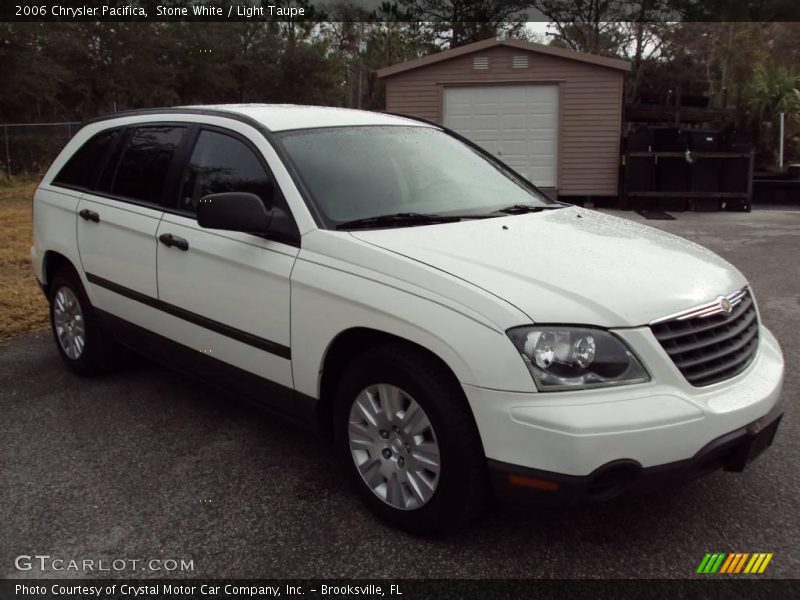 Stone White / Light Taupe 2006 Chrysler Pacifica