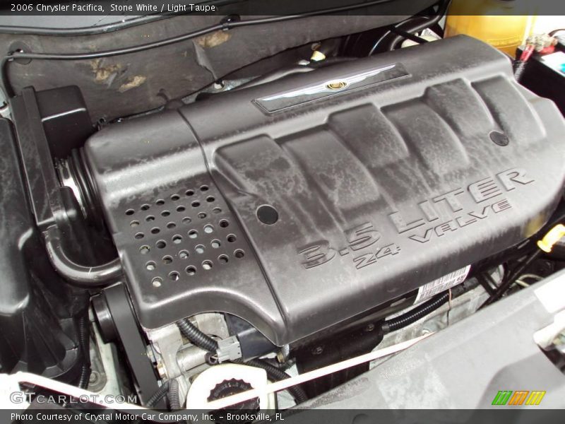 Stone White / Light Taupe 2006 Chrysler Pacifica