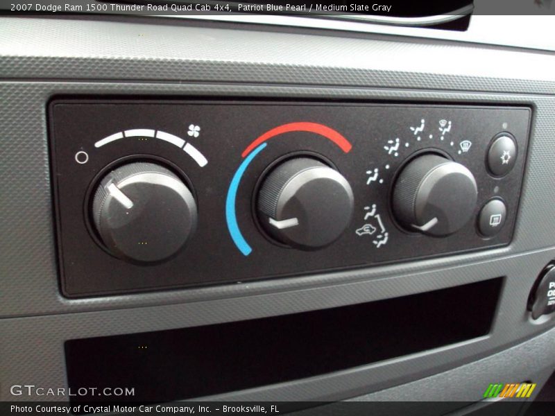 Patriot Blue Pearl / Medium Slate Gray 2007 Dodge Ram 1500 Thunder Road Quad Cab 4x4