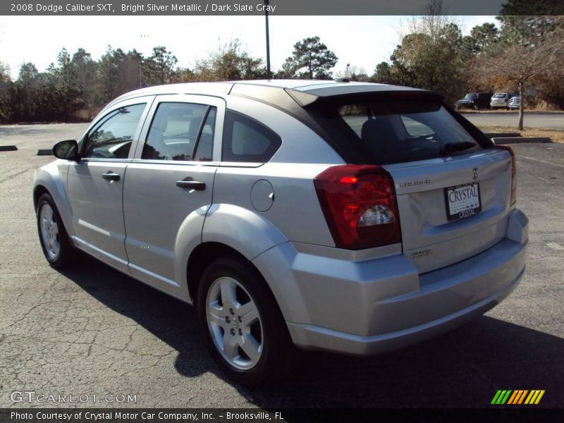 Bright Silver Metallic / Dark Slate Gray 2008 Dodge Caliber SXT