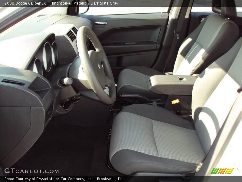 Bright Silver Metallic / Dark Slate Gray 2008 Dodge Caliber SXT