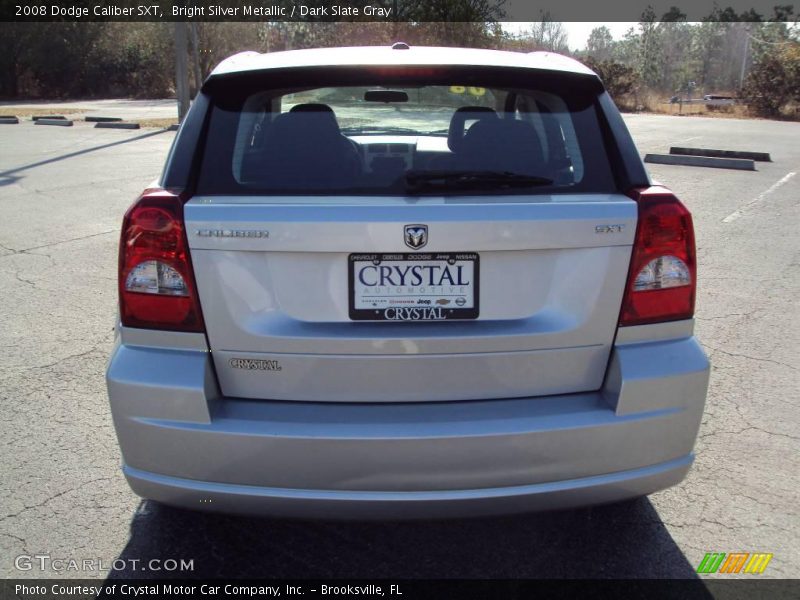 Bright Silver Metallic / Dark Slate Gray 2008 Dodge Caliber SXT