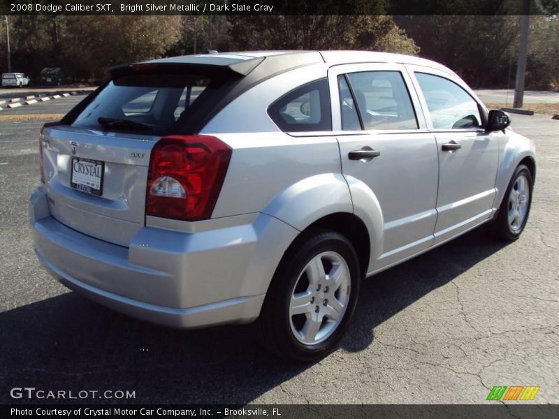 Bright Silver Metallic / Dark Slate Gray 2008 Dodge Caliber SXT