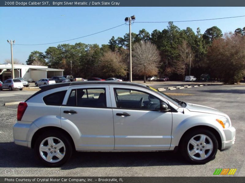 Bright Silver Metallic / Dark Slate Gray 2008 Dodge Caliber SXT