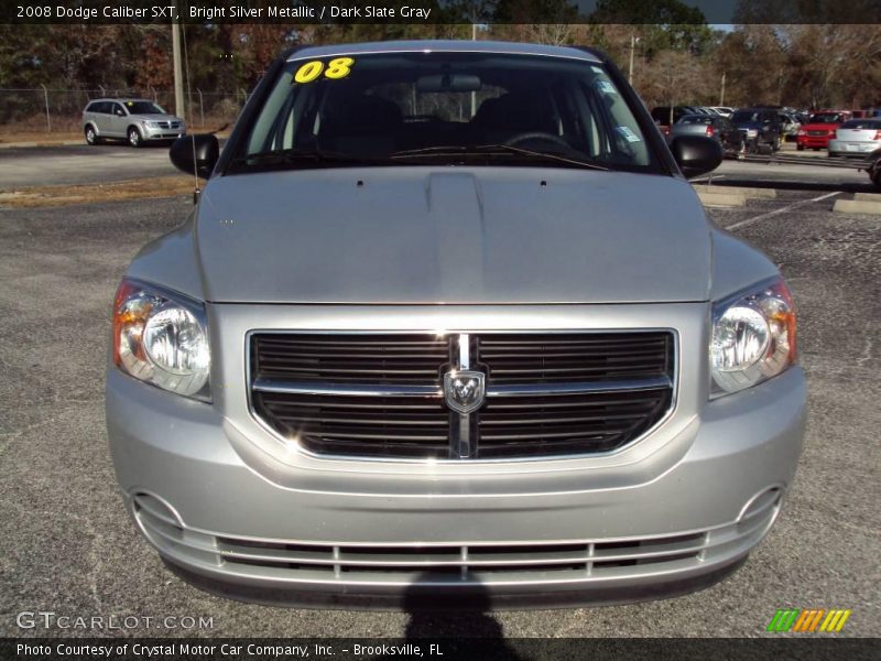Bright Silver Metallic / Dark Slate Gray 2008 Dodge Caliber SXT