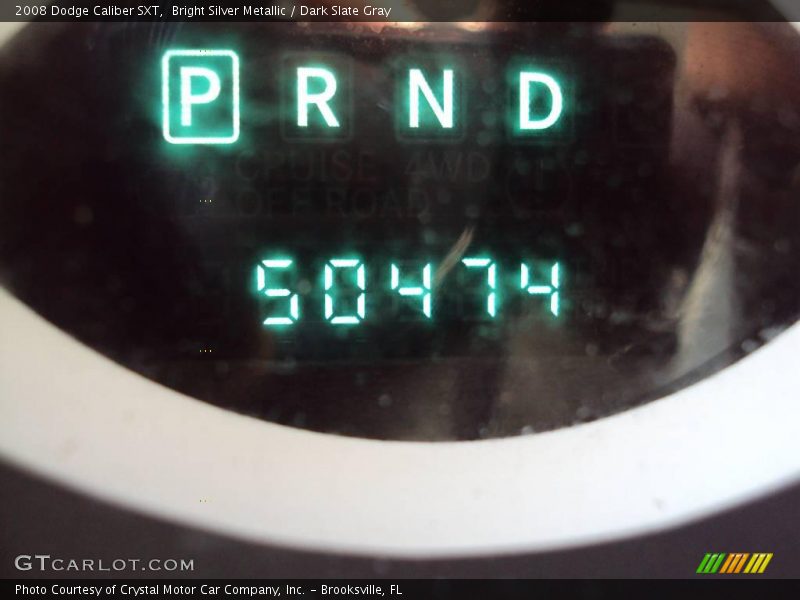 Bright Silver Metallic / Dark Slate Gray 2008 Dodge Caliber SXT