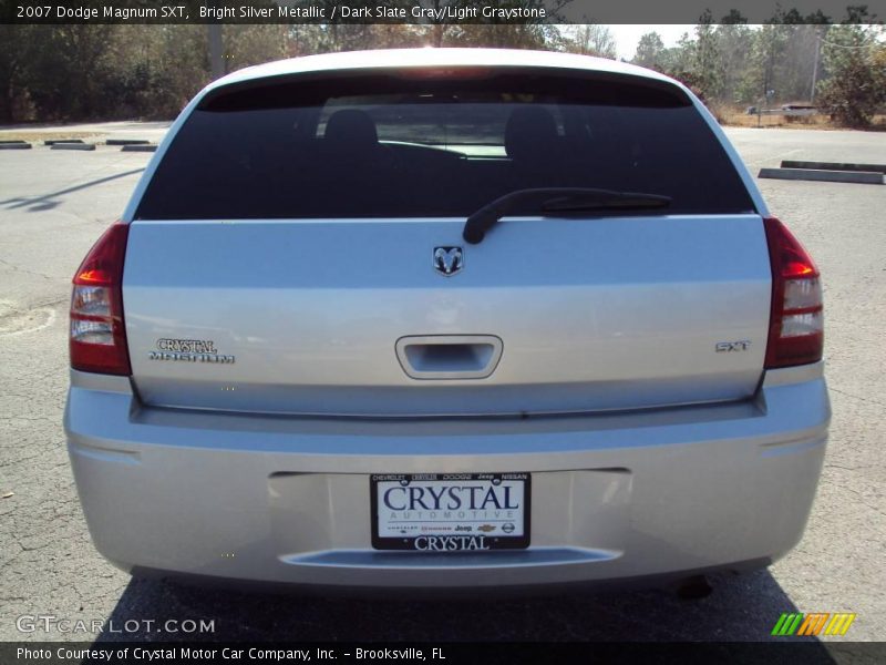 Bright Silver Metallic / Dark Slate Gray/Light Graystone 2007 Dodge Magnum SXT
