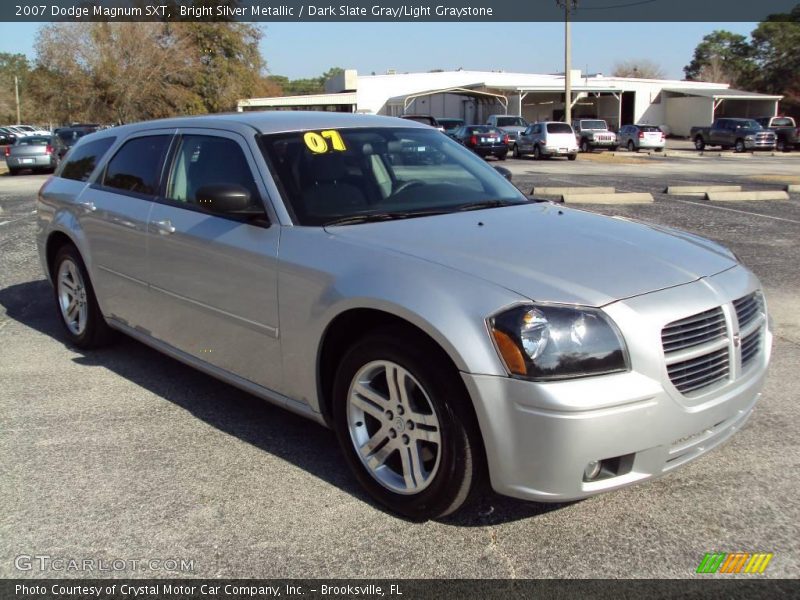 Bright Silver Metallic / Dark Slate Gray/Light Graystone 2007 Dodge Magnum SXT