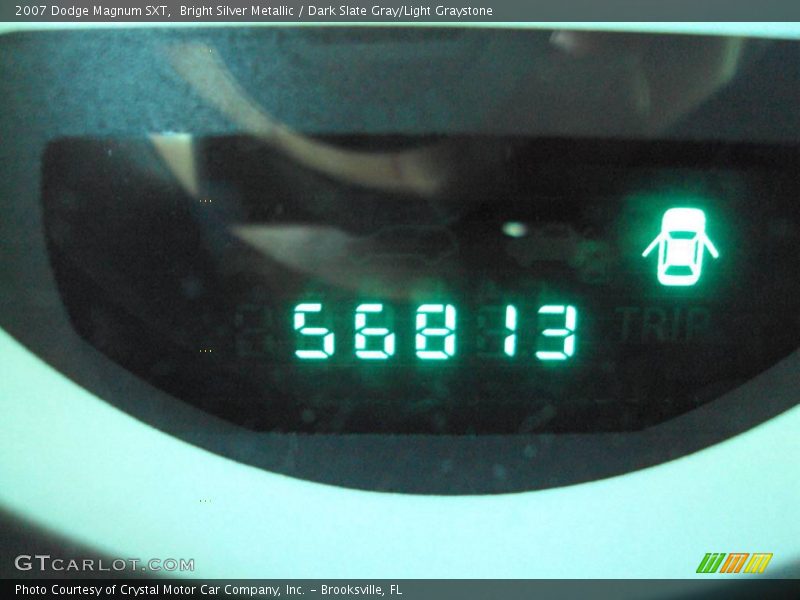 Bright Silver Metallic / Dark Slate Gray/Light Graystone 2007 Dodge Magnum SXT