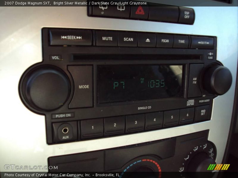 Bright Silver Metallic / Dark Slate Gray/Light Graystone 2007 Dodge Magnum SXT