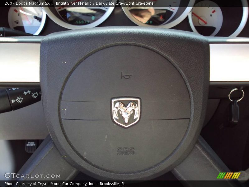Bright Silver Metallic / Dark Slate Gray/Light Graystone 2007 Dodge Magnum SXT