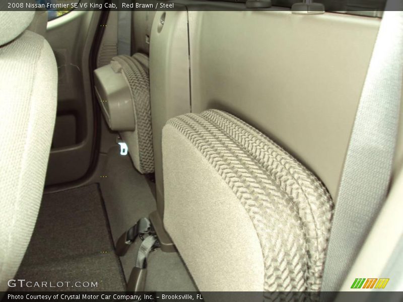 Red Brawn / Steel 2008 Nissan Frontier SE V6 King Cab