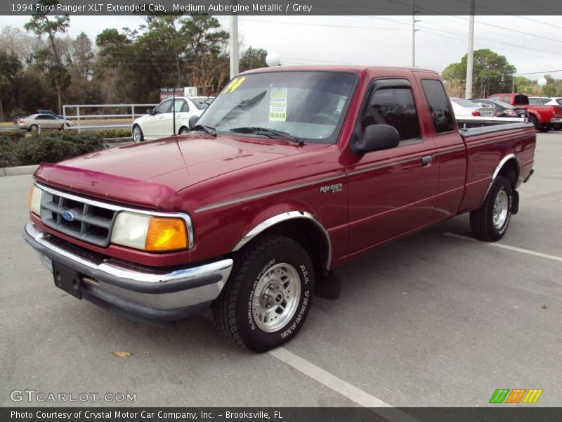 Medium Aubergine Metallic / Grey 1994 Ford Ranger XLT Extended Cab
