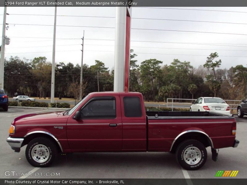 Medium Aubergine Metallic / Grey 1994 Ford Ranger XLT Extended Cab