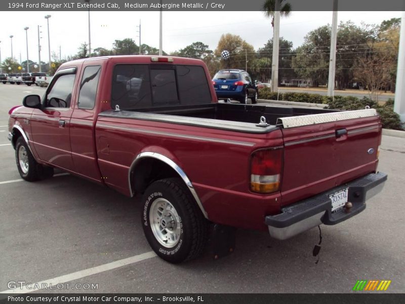 Medium Aubergine Metallic / Grey 1994 Ford Ranger XLT Extended Cab
