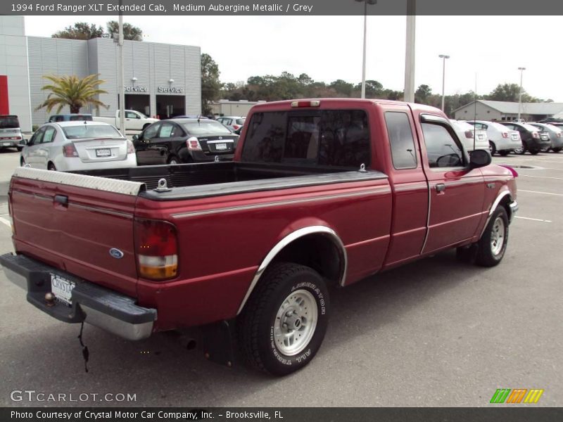 Medium Aubergine Metallic / Grey 1994 Ford Ranger XLT Extended Cab