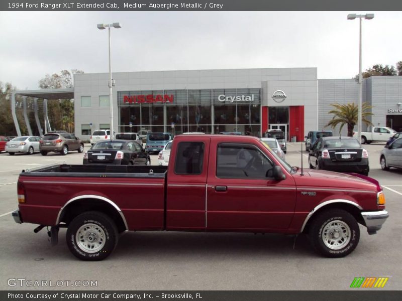 Medium Aubergine Metallic / Grey 1994 Ford Ranger XLT Extended Cab