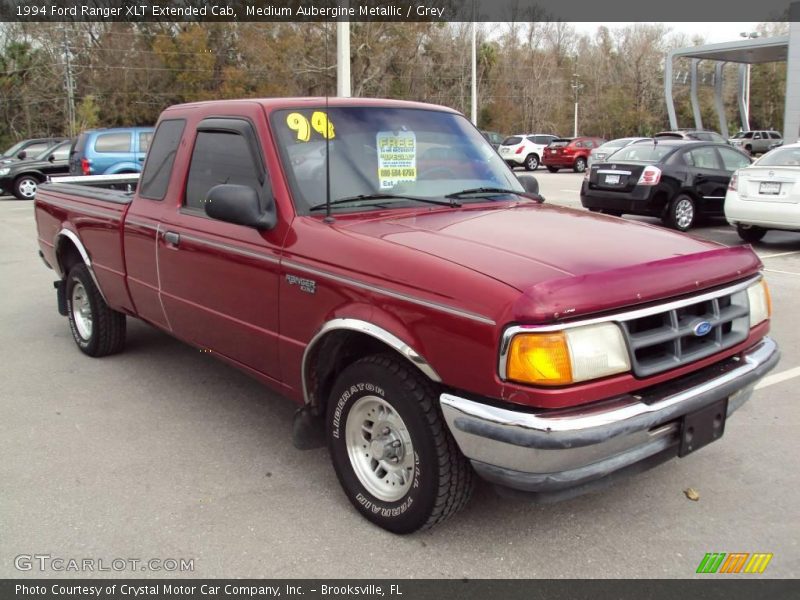 Medium Aubergine Metallic / Grey 1994 Ford Ranger XLT Extended Cab