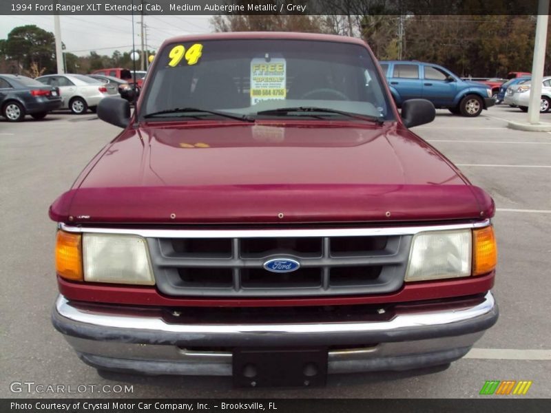 Medium Aubergine Metallic / Grey 1994 Ford Ranger XLT Extended Cab