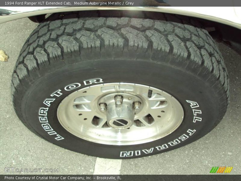 Medium Aubergine Metallic / Grey 1994 Ford Ranger XLT Extended Cab