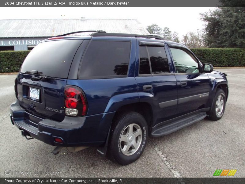 Indigo Blue Metallic / Dark Pewter 2004 Chevrolet TrailBlazer LS 4x4