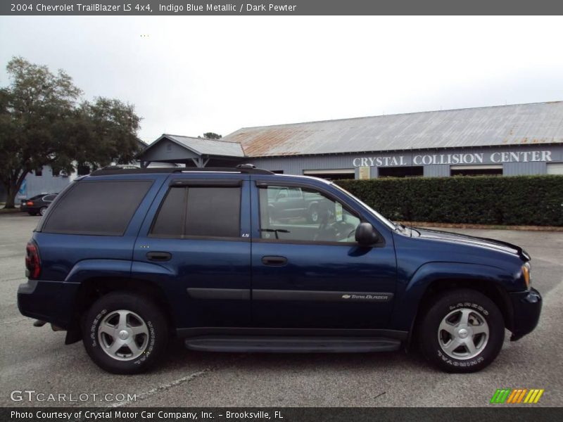Indigo Blue Metallic / Dark Pewter 2004 Chevrolet TrailBlazer LS 4x4