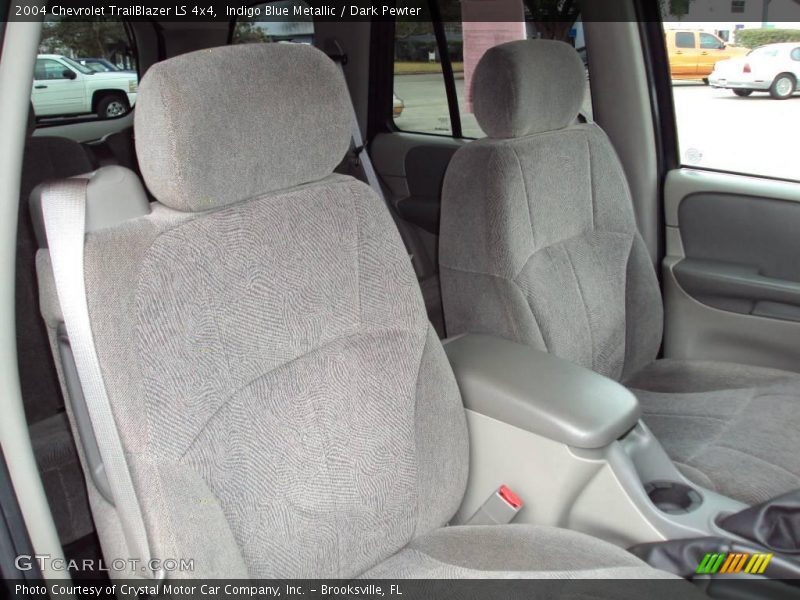 Indigo Blue Metallic / Dark Pewter 2004 Chevrolet TrailBlazer LS 4x4