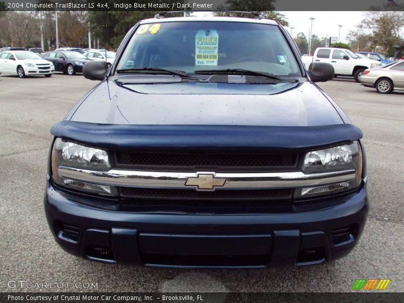 Indigo Blue Metallic / Dark Pewter 2004 Chevrolet TrailBlazer LS 4x4