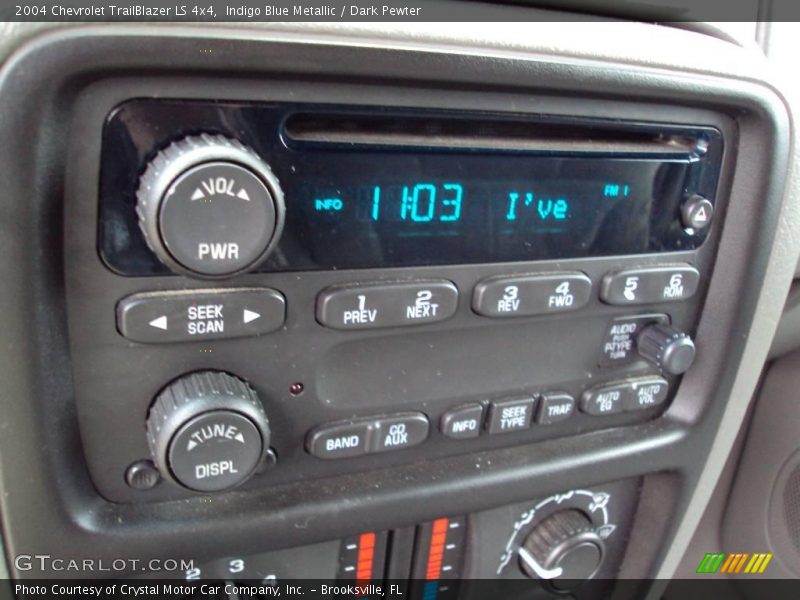 Indigo Blue Metallic / Dark Pewter 2004 Chevrolet TrailBlazer LS 4x4