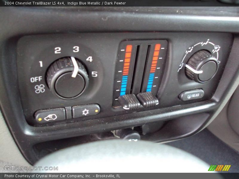 Indigo Blue Metallic / Dark Pewter 2004 Chevrolet TrailBlazer LS 4x4