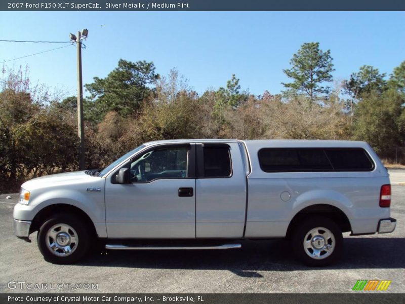 Silver Metallic / Medium Flint 2007 Ford F150 XLT SuperCab