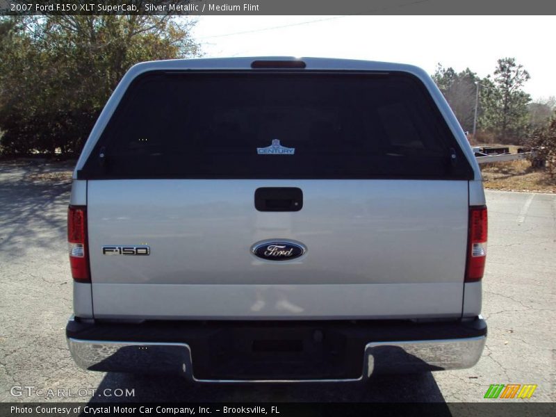 Silver Metallic / Medium Flint 2007 Ford F150 XLT SuperCab