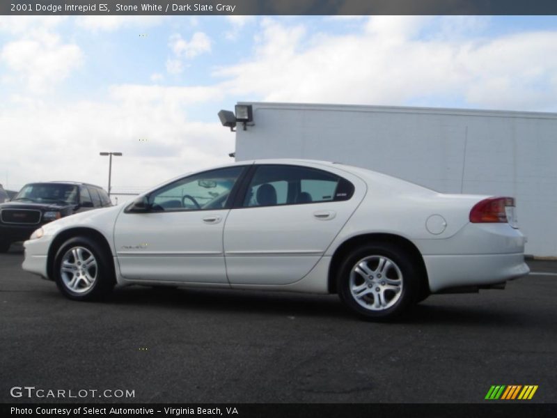 Stone White / Dark Slate Gray 2001 Dodge Intrepid ES