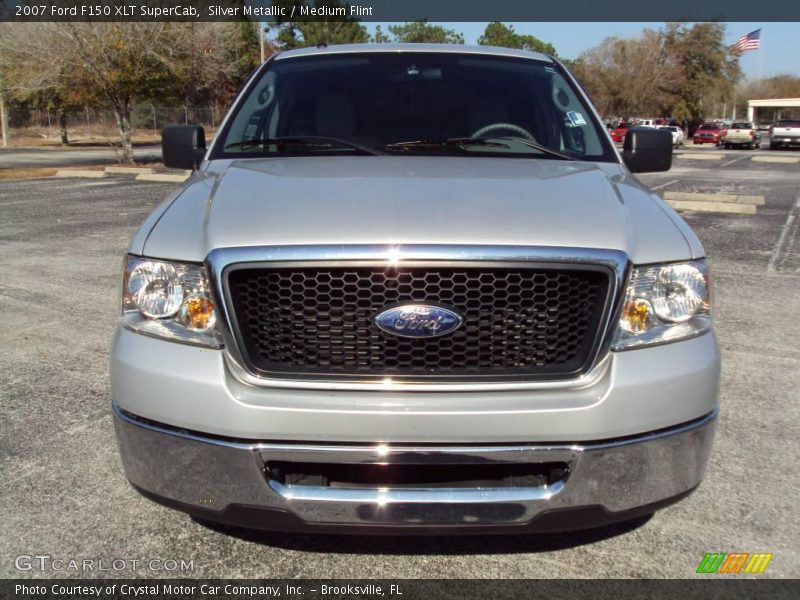 Silver Metallic / Medium Flint 2007 Ford F150 XLT SuperCab