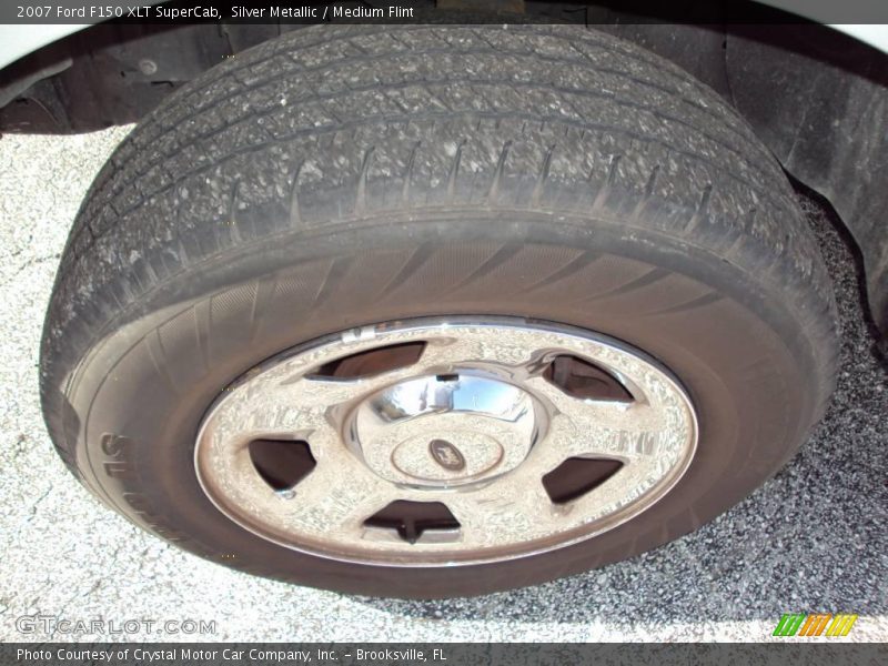 Silver Metallic / Medium Flint 2007 Ford F150 XLT SuperCab