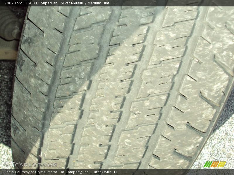 Silver Metallic / Medium Flint 2007 Ford F150 XLT SuperCab