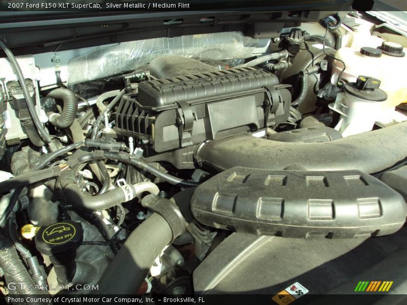 Silver Metallic / Medium Flint 2007 Ford F150 XLT SuperCab