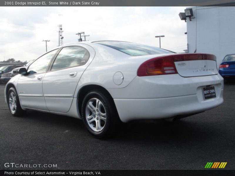 Stone White / Dark Slate Gray 2001 Dodge Intrepid ES