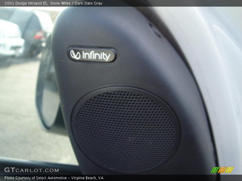 Stone White / Dark Slate Gray 2001 Dodge Intrepid ES