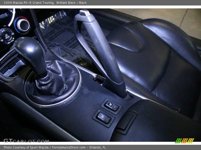 Brilliant Black / Black 2004 Mazda RX-8 Grand Touring