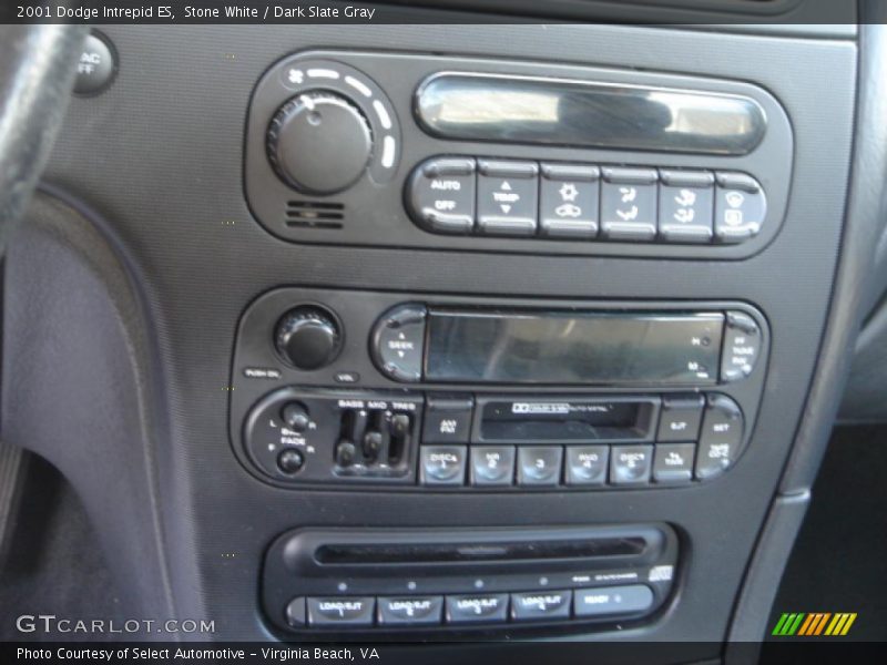 Stone White / Dark Slate Gray 2001 Dodge Intrepid ES
