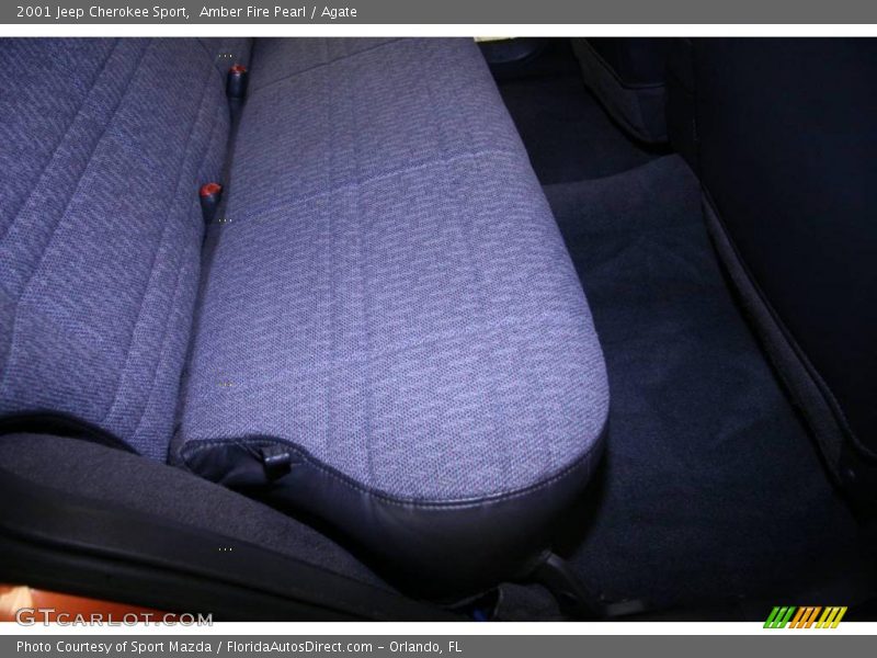 Amber Fire Pearl / Agate 2001 Jeep Cherokee Sport