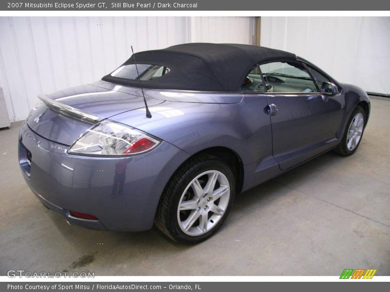 Still Blue Pearl / Dark Charcoal 2007 Mitsubishi Eclipse Spyder GT