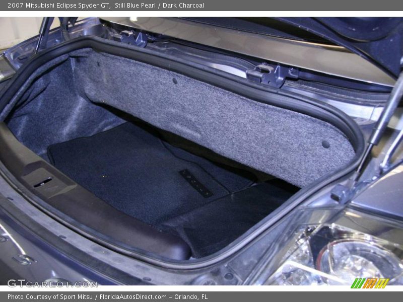 Still Blue Pearl / Dark Charcoal 2007 Mitsubishi Eclipse Spyder GT