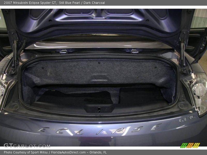 Still Blue Pearl / Dark Charcoal 2007 Mitsubishi Eclipse Spyder GT