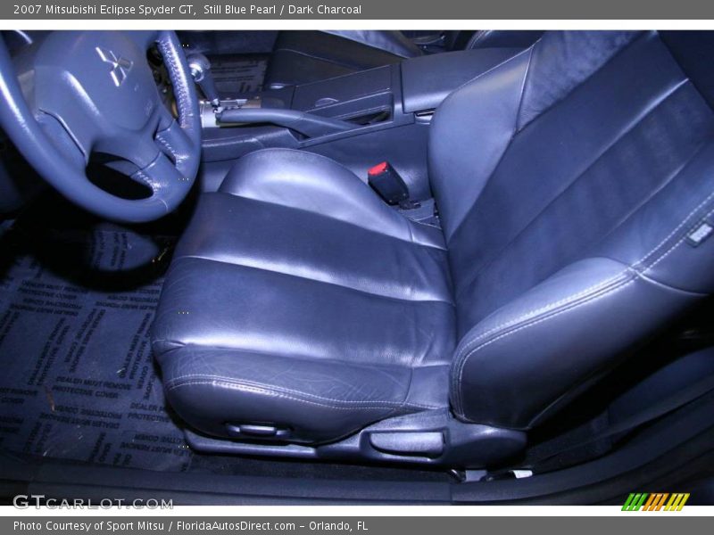 Still Blue Pearl / Dark Charcoal 2007 Mitsubishi Eclipse Spyder GT